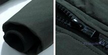 Y572☆新品冬服 大きいサイズ フード付き メンズダウンジャケット アウトドア 暖かい防風 ハンサム 運動 冬 オリーブ M-3XL_画像5