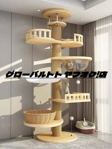  практическое использование ** кошка tower из дерева .. класть из дерева. кошка tree house потолок до 