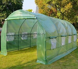  shop manager special selection vegetable raising seedling PE material plastic greenhouse .. house greenhouse green house interval .2.15m× depth 4.85m× height 2.2m steel pipe F305