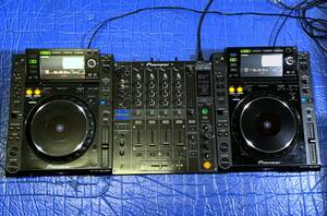 中古 Pioneer DJ パイオニア CDJ-2000 2台 DJM-800 セット パイオニア修理センター メンテナンス済み