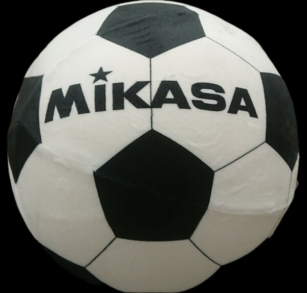 即決 ミカサ MIKASA サッカーボール クッション 新品タグ付き 