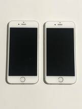 SIMフリー iPhone6s 16GB ×2台 85% 86% シルバー SIMロック解除 Apple iPhone スマートフォン スマホ アップル シムフリー 送料無料_画像1