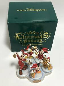 超美品 Disney クリスマス 1998 フィギュア ミッキー ミニー ドナルド グーフィー プルート ディズニー 東京ディズニーランド