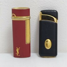 イヴサンローラン YVES SAINT LAURENT TRUSSARDI トラサルディ ライターまとめ売り ガスライター_画像1