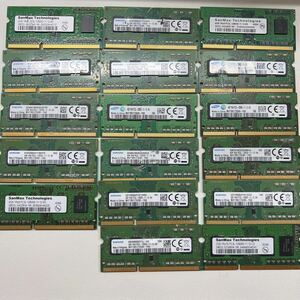 SAMSUNG パソコン メモリ 4GB 中古品全部17枚