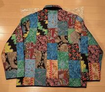 1円 Supreme Reversible Patchwork Quilted Jacket M リバーシブル パッチワーク キルティング ジャケット BOXロゴ _画像2