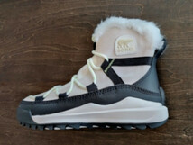 ★ 24.5cm（UK7.5）★ SOREL ソレル アウトアンドアバウト リミックス グレイシー WP NL5050-125 白 防水 防寒 ファー ブーツ 新品 正規品 _画像5