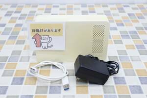 ∨ テレビ録画 対応【 1TB /1000GB】｜外付ハードディスク HDD｜BUFFALO バッファロー HD-LC1.0U3-WHC ｜ 電源コード ■N1127