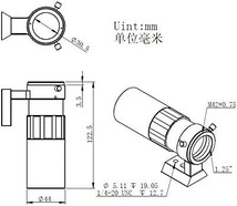 6,900円引き！（定価18,700 円）即日！国内発送【新品/未使用】 ZWO 30mm f/4 ミニガイドスコープ mini guide scope ASIカメラ用 CCDカメラ_画像4