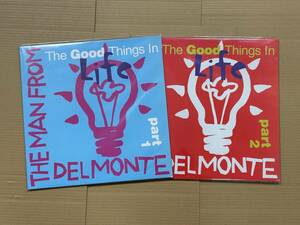 The Man From Delmonte The Good Things In Life part 1 & 2 LP 2枚 ネオアコ ギターポップ