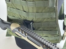 【冬SALE】SLONG AIRSOFT 製 タクティカル ウェポンキャッチ【 M4 / M16 電動ガン M870ガスショットガン 両対応】【MOLLE ベルトに取付可】_画像6