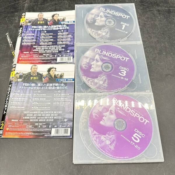 DVD ブラインドスポット 1stシーズン(1~23話/6枚組) FQ907
