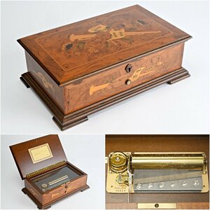 GK0709◆オルゴール　リュージュ　REUGE MUSIC BOX 72弁　ショパン◆ｈ