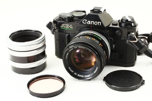 格安品◆Canon キヤノン AE-1 FD 50/1.4 SSC レンズ付き◆フィルム一眼レフカメラ/A2295