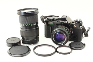 格安品◆Canon キヤノン AE-1 50/1.4 35-105 レンズ付き◆フィルム一眼レフカメラ/A2300