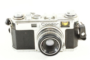 ジャンク品◆Condor コンドル Delter DELTA 4.5/2.8◆レンジファインダー フィルムカメラ/A1002