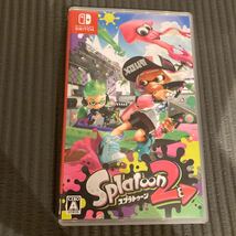 Nintendo switchソフト　スプラトゥーン2　Splatoon 2　ニンテンドースイッチソフト　①_画像1