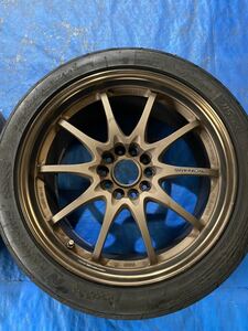 レイズ CE28N 18インチ 8.5J +52 PCD114.3 5穴 4本 RAYS CE28 ボルクレーシング インプレッサ WRX STI