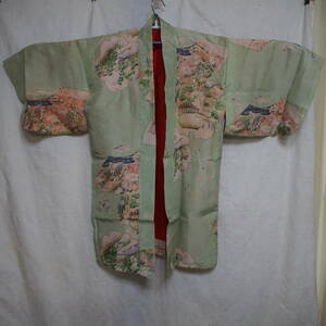 状態良好・当時物 希少品!! 大正時代から昭和初期時代「女子用・夏物」和服　( 管理番号 15 )