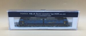 美品 付属品未開封 TOMIX 7168 JR EH200系電気機関車(新塗装) Nゲージ トミックス 鉄道模型 ☆良品☆ [37-1114-2N3]