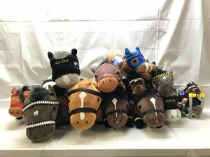 1円～ 競走馬 ぬいぐるみ 馬 ウマ まとめ ゴールドシップ ディープインパクト キタサンブラック ダイワスカーレット 等【現状品】[32]