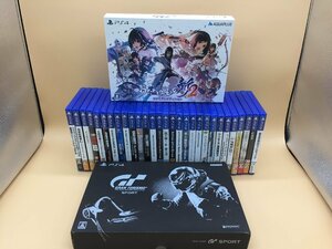 1円～ PS4 31本セット GT GRAN TURISMO SPORT リミテッドED / うたわれるもの斬2 プレミアムED / 他 【ジャンク・現状品】[24-1105-T1]