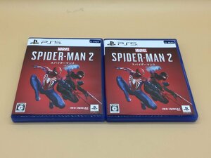 PS5 2本セット MARVEL マーベル SPIDER-MAN2 スパイダーマン2 PlayStation5 プレステ5 [25-1126-T3] ☆良品☆