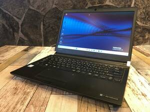 【堅牢パワフルモバイル】dynabook R73/H/Corei7 7500U 2.7GHz/8GB/SSD512GB/13.3パネル/Win11/office2021/DVDRW/カメラ/A325