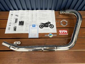 GB350S モリワキフロントパイプ　MORIWAKI B.R.S Front Pipe 使用わずかの極上品　送料込み