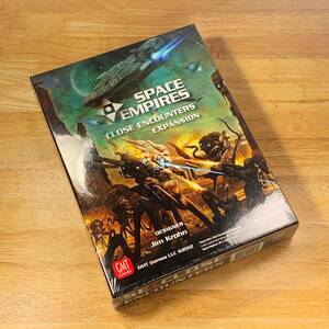 GMT/Close Encounters(2012)/Space Empires 4Xの拡張です/英語版/1st Printing(=本体用差替カウンター同梱バージョン)/新品未開封