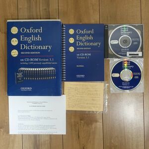 Oxford English Dictionary SECOND EDITION on CD-ROM Version 3.1 Windows рабочий товар 