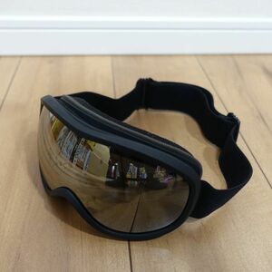  ski snowboard goggle silver glasses correspondence spherical surface double lens UV400 UV resistance 