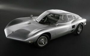 シボレー コルヴェア モンザGT コンセプトカー 1962年 壁紙ポスター 特大ワイド版921×576mm はがせるシール式 001W1