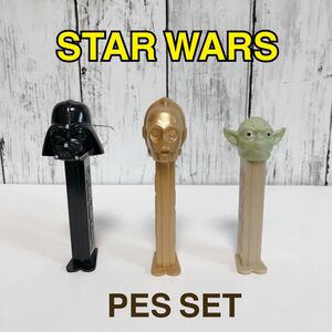 PEZ ペッツ　STARWARS ダースベイダー　C-3PO ヨーダ　ディスペンサー　90年代 ヴィンテージ　3体セット