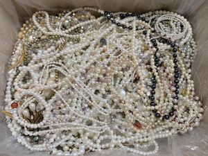パール アクセサリー 285点 大量 真珠 フェイク 本真珠 淡水 海水 アコヤ真珠 など 色々 まとめ SILVER セット ヴィンテージ ジュエリー