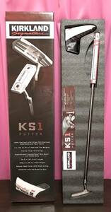 【1円】 パター KIRKLAND Signature カークランド シグネチャー KS1 PUTTER 34.5インチ 箱付き カバー付き ゴルフクラブ