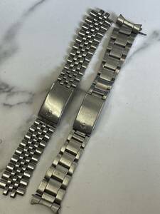 63.USED品・純正部品・パーツ・ROLEX ロレックス ベルト ブレス メンズ 腕時計 リベット※弓カンあり ジュビリー※弓カン無し//USU170