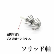 エギ修理用　カンナ　M 10本　餌木　スッテ　イカ釣り　アオリイカ　エギング_画像4