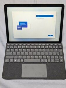 Microsoft Surface Go 3 8VA-00015 プラチナ Type Cover KCS-00144 専用 USB3.1/ハブ 400-HUB073BK 付き