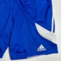 アディダス adidas 3本ライン サッカー トレーニング用 ゲームパンツ プラクティスパンツ Mサイズ_画像2