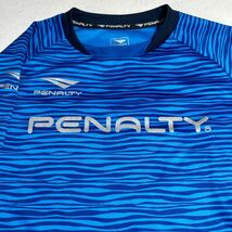 ペナルティ PENALTY 青 ブルー フットサル サッカー プラクティスシャツ ゲームシャツ 150cm_画像2