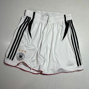 サッカー ドイツ代表 アディダス adidas ゲームパンツ サッカーパンツ 2XOサイズ 刺繍ロゴ