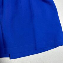 ヨネックス YONEX 青 ブルー 刺繍ロゴ テニス スコート スカート ウエスト73 ヒップ 96〜98_画像3