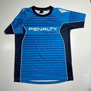 ペナルティ penalty 青 ブルー フットサル サッカー プラクティスシャツ 160cm