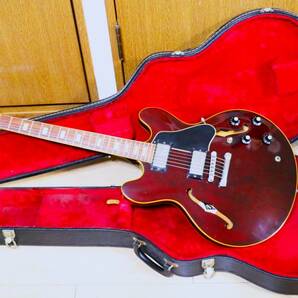 GIBSON USA 1979年製 ES-335TD KARAMAZOO ギブソン ワインレッド セミアコ 335 1970年代 ビンテージ 日本ギブソン 今すぐに使えますの画像1