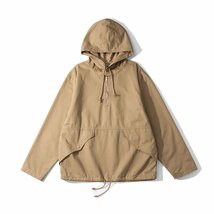 メンズジャケット　ミリタリー　ECWCS PARKA　フード付き　メンズジャケット　アウトドア パーカー　Ｓ～ＸＸＬ カーキ_画像1