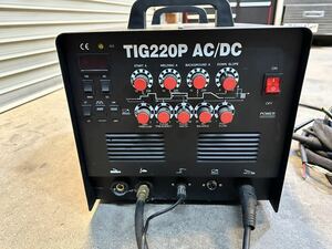 【中古動作品】TIG220P AC DC パルス アルミ 鋼材 単相200V