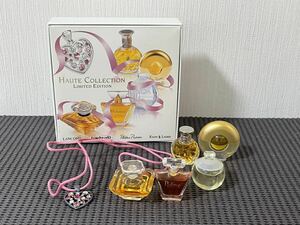 N3K273◆ HAUTE COLLECTION リミテッドエディション ミニ香水 5本セット 27.5ml