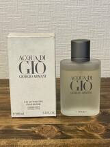 I3K246◆ ジョルジオ アルマーニ GIORGIO ARMANI アクア ディ ジオ プール オム オードトワレ EDT 香水 100ml_画像1