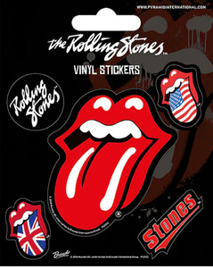 The Rolling Stones / ザ・ローリング・ストーンズ『Tongue Stickers/ ステッカー 5枚セット』【未開封】公式グッズ / シール